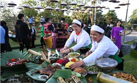 Phiên chợ vùng cao đón chào năm mới 2026 tại Làng Văn hóa các Dân tộc Việt Nam
