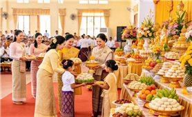 Không khí an vui, đầm ấm mùa lễ Sene Dolta ở Cần Thơ