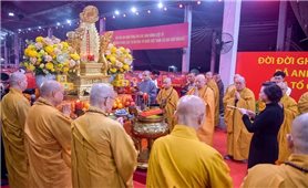 Giáo hội Phật giáo Việt Nam Thành phố Hồ Chí Minh cầu siêu cho anh linh 731 liệt sĩ trước giờ truy điệu, an táng