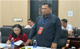 Hội nghị chia sẻ kinh nghiệm công tác dân tộc, tôn giáo - Góp phần vun đắp quan hệ hữu nghị Việt Nam - Lào