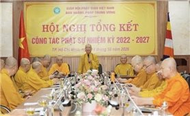 Ban Hoằng pháp Trung ương Giáo hội Phật giáo Việt Nam tổng kết nhiệm kỳ IX (2022-2026)