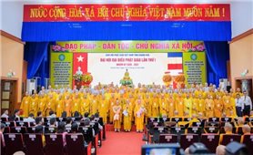 Đại hội đại biểu Phật giáo tỉnh Khánh Hòa lần thứ I, nhiệm kỳ 2026-2031 thành công tốt đẹp