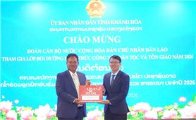 Vun đắp tình hữu nghị đặc biệt Việt Nam - Lào