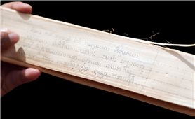 Kinh lá buông - Dấu ấn của văn hóa Phật giáo Nam tông