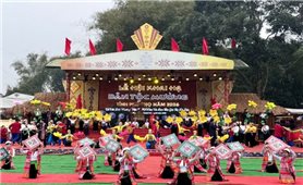 Sắc xuân Mường Bi trong Lễ hội Khai hạ dân tộc Mường năm 2026