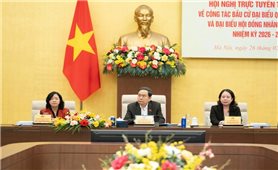 Hội nghị trực tuyến toàn quốc triển khai công tác bầu cử