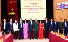 Tổng Bí thư Tô Lâm dự Hội nghị tiếp xúc giữa cử tri với người ứng cử đại biểu Quốc hội khóa XVI