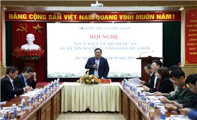 Xây dựng Luật Tín ngưỡng, tôn giáo (sửa đổi)