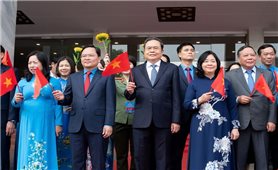 Chủ tịch Quốc hội Trần Thanh Mẫn dự Lễ kỷ niệm 140 năm Ngày Quốc tế Lao động