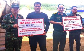 Đoàn Kinh tế Quốc phòng 778 gắn kết cùng đồng bào các dân tộc, tôn giáo