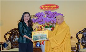 Ban Tôn giáo Chính phủ chúc mừng Hòa thượng Thích Thiện Nhơn - Phó Pháp chủ, Chủ tịch Hội đồng Trị sự Trung ương Giáo hội Phật giáo Việt Nam nhân Phật đản 2026