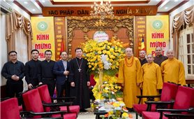 Đoàn Tổng Giáo phận Hà Nội chúc mừng Giáo hội Phật giáo Việt Nam nhân dịp Đại lễ Phật đản PL.2570 - DL.2026