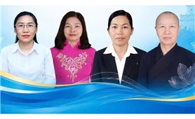 4 phụ nữ dân tộc thiểu số, tôn giáo tiêu biểu tham gia Ban Chấp hành Trung ương Hội Liên hiệp Phụ nữ Việt Nam Khóa XIV