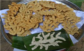 Bánh củ gừng trong Lễ hội bà Thu Bồn