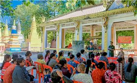 Nâng cao hiệu quả phổ biến pháp luật trong đồng bào Chăm ở Vĩnh Hậu