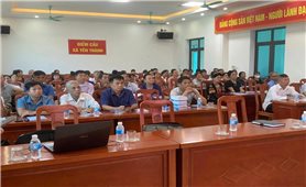 Lào Cai: Hội nghị tập huấn nâng cao kiến thức về công tác tôn giáo, phòng chống tội phạm cho hội viên nông dân