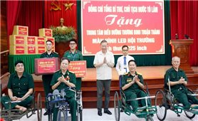 Tổng Bí thư, Chủ tịch nước Tô Lâm thăm, tặng quà thương binh, bệnh binh tại Bắc Ninh
