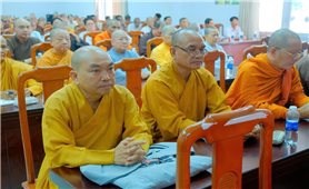 An Giang: Cập nhật chính sách, pháp luật mới về tín ngưỡng, tôn giáo cho chức sắc Phật giáo