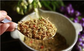 Cá khô giã muối ớt - Sự hòa quyện giữa biển và rừng