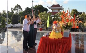 An Giang: Ban Trị sự Giáo hội Phật giáo Việt Nam tỉnh dâng hương tri ân các Anh hùng liệt sĩ nhân Ngày Thương binh - Liệt sĩ