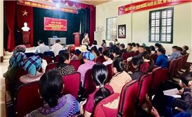 Nâng cao nhận thức pháp luật cho đồng bào vùng biên Sín Chéng