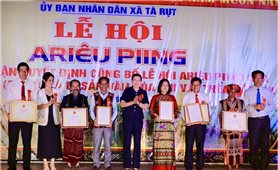 Lễ hội Ariêu Piing của người Tà Ôi được ghi danh Di sản văn hóa phi vật thể quốc gia