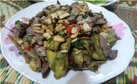 Món ngon từ quả núc nác
