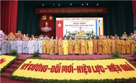 Đại hội đại biểu Phật giáo tỉnh Thái Nguyên lần thứ I nhiệm kỳ 2026-2031, phát huy truyền thống 