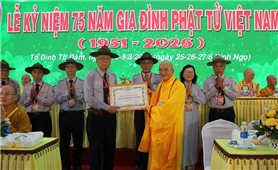 Lễ Kỷ niệm 75 năm Gia đình Phật tử Việt Nam (1951-2026) tại tổ đình Từ Đàm, thành phố Huế
