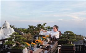 Thưởng trà đạo giữa lưng chừng mây