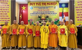 Trao Quyết định chuẩn y nhân sự Ban Trị sự Giáo hội Phật giáo Việt Nam tỉnh Quảng Ngãi, nhiệm kỳ 2026-2031