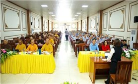 Phú Thọ: Hội nghị tuyên truyền, phổ biến kiến thức pháp luật về tín ngưỡng, tôn giáo năm 2026 tại Trường hạ Trung tâm Phật giáo Hùng Vương