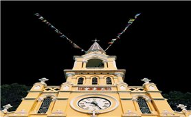 Cha Tam Church in Lon Market - the beauty of cultural fusion