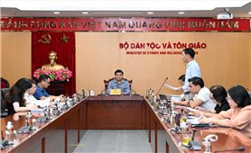 Đẩy nhanh tiến độ tham mưu tổng kết Nghị quyết 24-NQ/TW, xây dựng nền tảng chiến lược mới cho công tác dân tộc