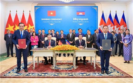 Triển khai Thỏa thuận hợp tác giữa Bộ Dân tộc và Tôn giáo Việt Nam với Bộ Lễ nghi và Tôn giáo Campuchia giai đoạn 2026 - 2031