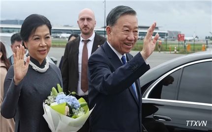 Tổng Bí thư, Chủ tịch nước Tô Lâm và Phu nhân bắt đầu thăm chính thức Liên minh châu Âu và Vương quốc Bỉ