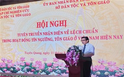 Chủ động phòng ngừa, giải quyết các hiện tượng tôn giáo mới và tín ngưỡng lệch chuẩn từ sớm, từ cơ sở