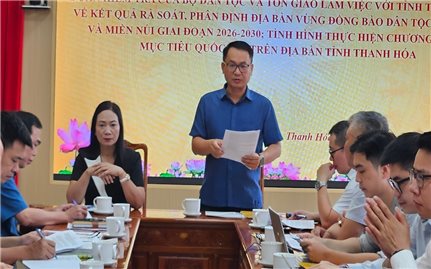 Thanh Hóa tập trung nguồn lực cho các công trình, chính sách thiết yếu vùng dân tộc thiểu số và miền núi