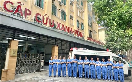 Cấp cứu ngoại viện Xanh Pôn: Sẵn sàng đồng hành cùng người bệnh ngay từ những phút đầu tiên