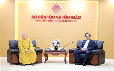 Bộ trưởng Đào Ngọc Dung: Mong muốn GHPGVN tiếp tục đồng hành cùng Đảng, Nhà nước thực hiện tốt “An ninh, An dân, An sinh, An toàn”