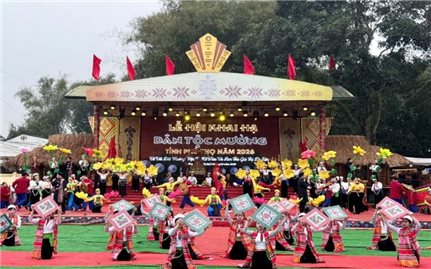 Sắc xuân Mường Bi trong Lễ hội Khai hạ dân tộc Mường năm 2026