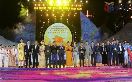 Tôn vinh giá trị di sản Yên Tử qua chương trình nghệ thuật đặc biệt