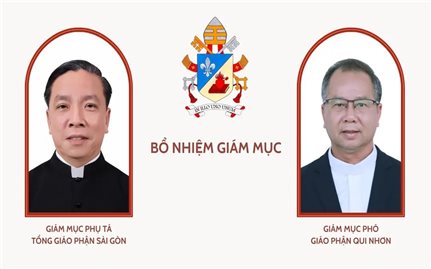 Giáo hoàng Leo XIV bổ nhiệm 2 vị tân Giám mục tại Việt Nam
