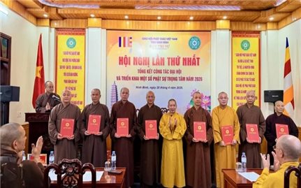 Giáo hội Phật giáo Việt Nam tỉnh Ninh Bình tổ chức Hội nghị lần thứ nhất triển khai một số Phật sự trọng tâm năm 2026