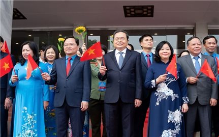 Chủ tịch Quốc hội Trần Thanh Mẫn dự Lễ kỷ niệm 140 năm Ngày Quốc tế Lao động