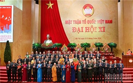 Đồng chí Bùi Thị Minh Hoài giữ chức Chủ tịch Ủy ban Trung ương Mặt trận Tổ quốc Việt Nam khóa XI