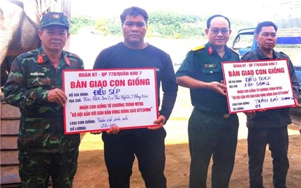 Đoàn Kinh tế Quốc phòng 778 gắn kết cùng đồng bào các dân tộc, tôn giáo