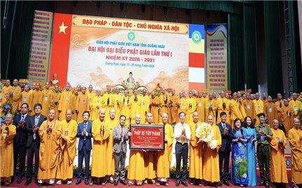 Đại hội đại biểu Phật giáo tỉnh Quảng Ngãi lần thứ I, nhiệm kỳ 2026-2031