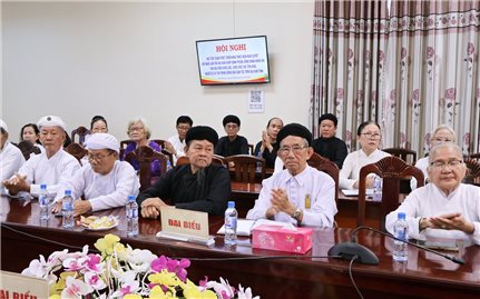 An Giang quán triệt Nghị quyết Hội nghị lần thứ hai Ban Chấp hành Trung ương Đảng Khóa XIV đến chức sắc, chức việc tôn giáo và người có uy tín