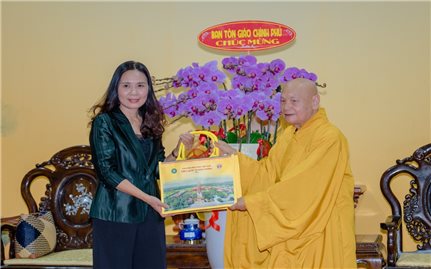Ban Tôn giáo Chính phủ chúc mừng Hòa thượng Thích Thiện Nhơn - Phó Pháp chủ, Chủ tịch Hội đồng Trị sự Trung ương Giáo hội Phật giáo Việt Nam nhân Phật đản 2026
